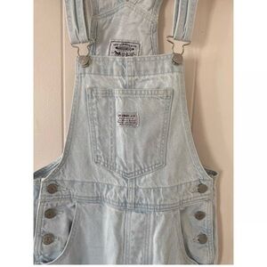 Levi's Light Blue Denim Overalls